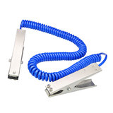 Stainless Steel Electrostatic Clamps coil cable coil cable assembly earth static clamp spiral wire