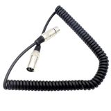 KMCABLE 3FT Male to Female speaker audio cable 3 PIN Connector Microphone Audio DMX XLR Cable