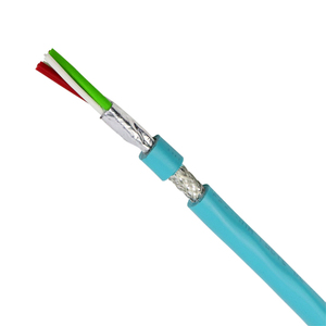 RS485 Siemens Bus DP Profibus cable Green shielded twisted pair copper electronics power cables