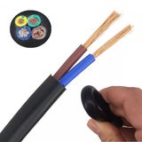 OEM PU insulated wire Black color Oil resistant Muilt-core electric power special cable