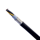 HKFLEX-Servo-PUR-CY Double Flexible Servo Drag chain cable PUR Sheath Copper Screen Servo cable