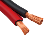Red / Black Jacket Bulk Booster Cable 4 Ga., 2 conductor copper trailer truck cable & wire