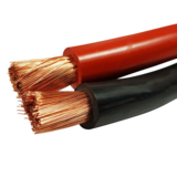 Good Quality Copper single core cable Black / Red Battery Cable trailer truck cable & wire