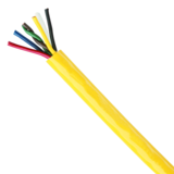 4/12 Trailer truck wire High Quality Bright Yellow Jacket 7 core Trailer truck Cable trailer cable