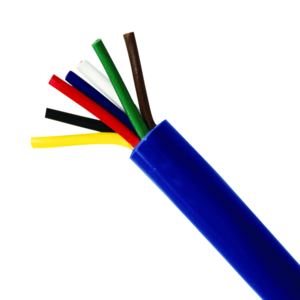 High Quality 7 core Trailer truck Cable Dark Blue Jacket Automotive wire Flexible trailer cable