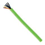 High Quality Bright Green Jacket Automotive wire 7 core Trailer truck Cable Flexible trailer cable